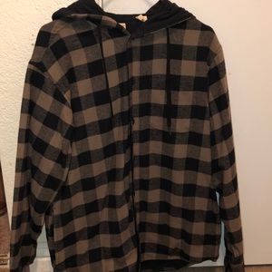 RedHead Hooded flannel Shirt